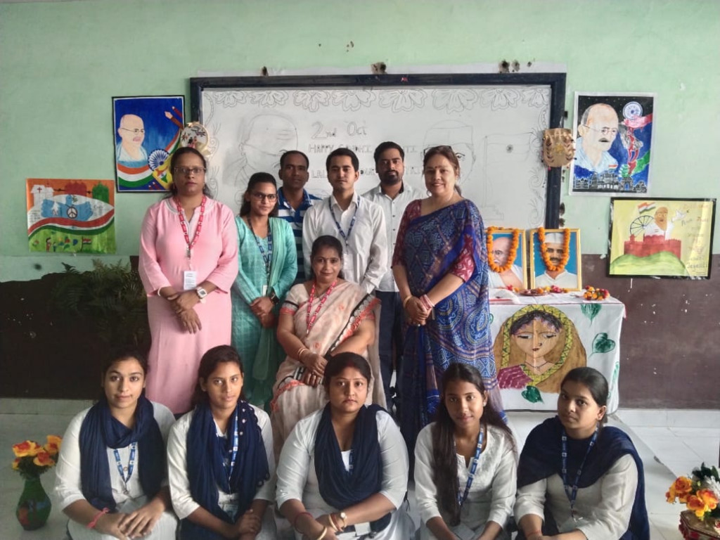 IAMR B.Ed college Gandhi Jayanti & Lalbahadur Shastri Jayanti was celebrated