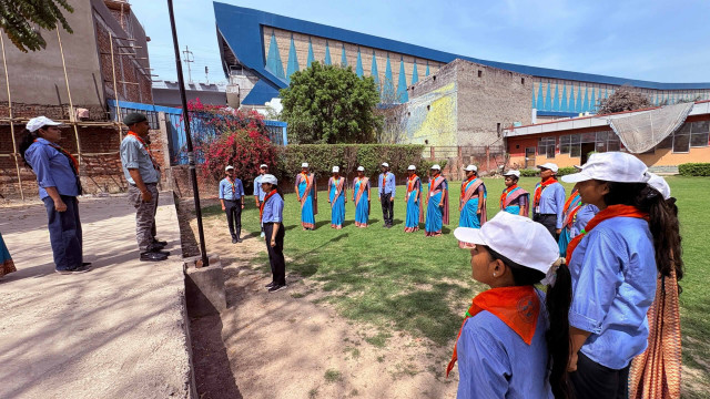 IAMR B. Ed. College hosted a grand five-day "Hindustani Scouts and Guides" camp